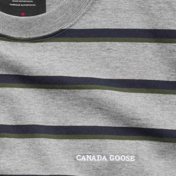 CANADA GOOSE - M VINTAGE STRIPED T-SHIRT