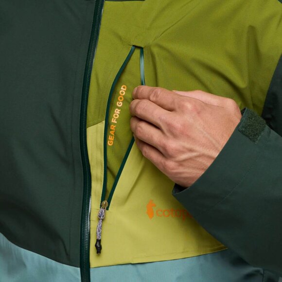 HOKA - M IMPERMEO 3L HOODED SHELL JKT