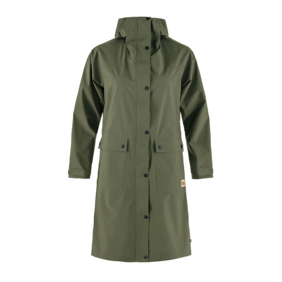FJALLRAVEN - W VARDAG RAIN PARKA