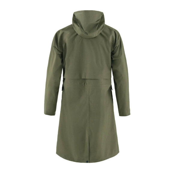FJALLRAVEN - W VARDAG RAIN PARKA