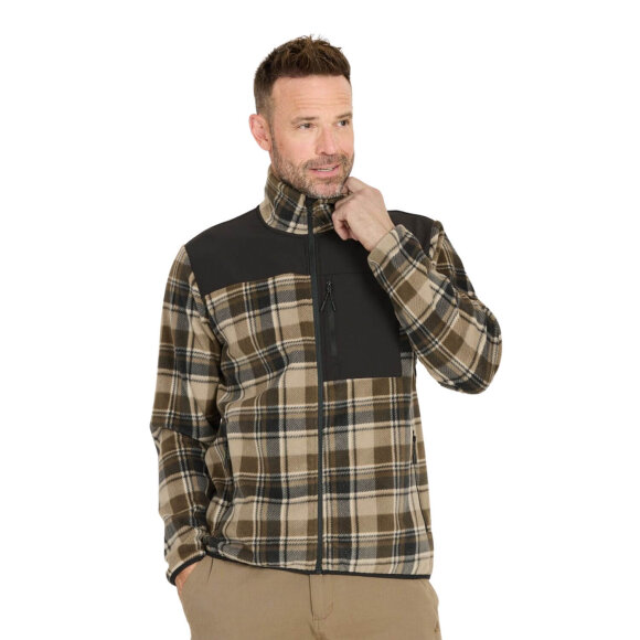 WHISTLER - M ASTRALI CHECKED FLEECE JKT