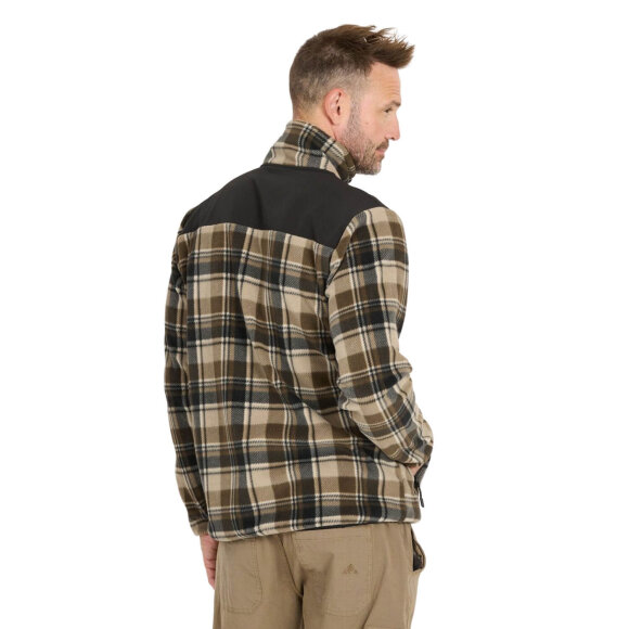 WHISTLER - M ASTRALI CHECKED FLEECE JKT