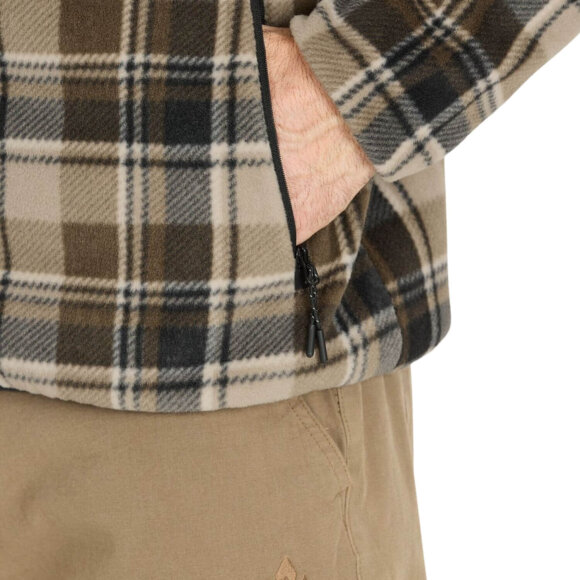 WHISTLER - M ASTRALI CHECKED FLEECE JKT
