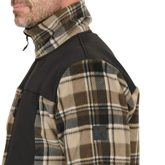 WHISTLER - M ASTRALI CHECKED FLEECE JKT