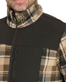 WHISTLER - M ASTRALI CHECKED FLEECE JKT WHISTLER - M ASTRALI CHECKED FLEECE JKT
