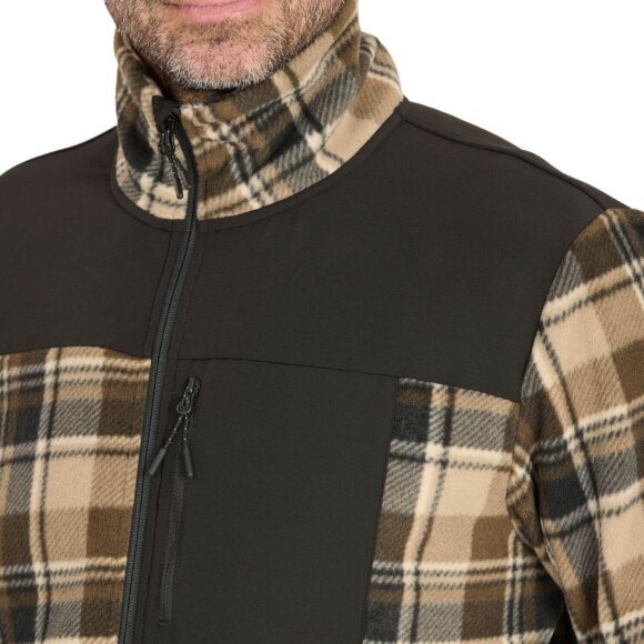 WHISTLER - M ASTRALI CHECKED FLEECE JKT