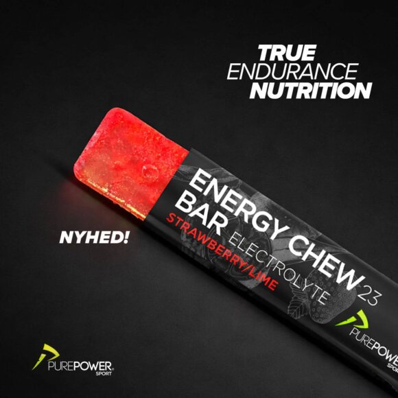 PUREPOWER SPORT A/S - ENERGY CHEW BAR ELEKTROLYTE