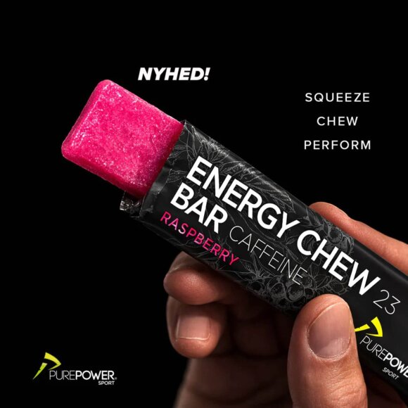 PUREPOWER SPORT A/S - ENERGY CHEW BAR CAFFEINE