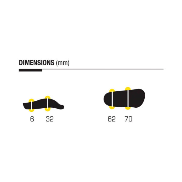 SIDAS - 3D COMFORT DEMI 1/2 SOLE