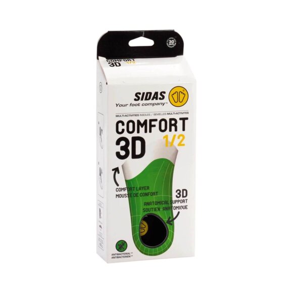 SIDAS - 3D COMFORT DEMI 1/2 SOLE