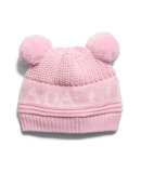 CANADA GOOSE - BABY DOUBLE POM HAT CANADA GOOSE - BABY DOUBLE POM HAT