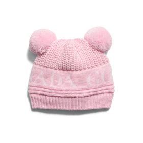 CANADA GOOSE - BABY DOUBLE POM HAT CANADA GOOSE - BABY DOUBLE POM HAT