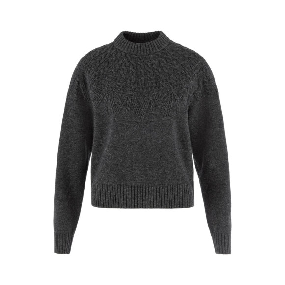 FJALLRAVEN - W ÖVIK SOLID JACQUARD KNIT
