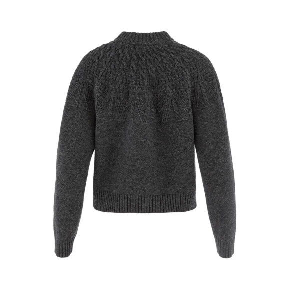 FJALLRAVEN - W ÖVIK SOLID JACQUARD KNIT