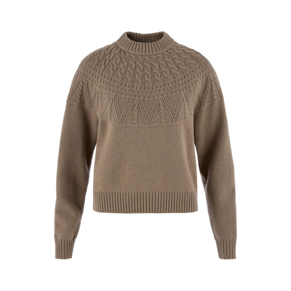 FJALLRAVEN - W ÖVIK SOLID JACQUARD KNIT