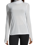 CASALL  - MOCK NECK LONG SLEEVE